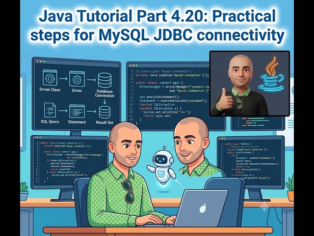 04.20 Practical steps for MySQL JDBC connectivity