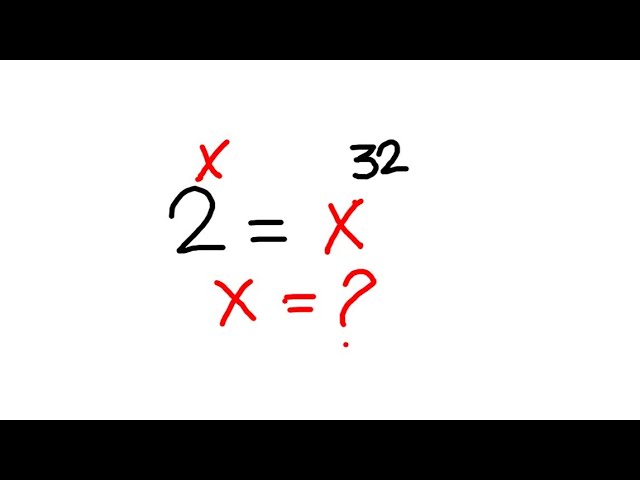 Math's Olympiad Question  // Exponential Equation Easy solution 