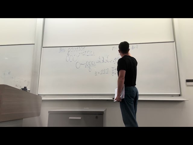 Quantum Error Correction Lecture 1: Intro to classical/quantum codes