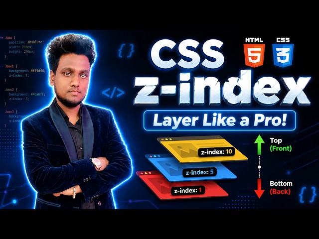 What is CSS z-index? | Complete Tutorial with Live Examples