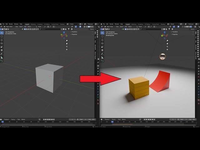 Blender Rigid Body Simulation Explained . From Zero to Destruction #animation #blender #tutorial