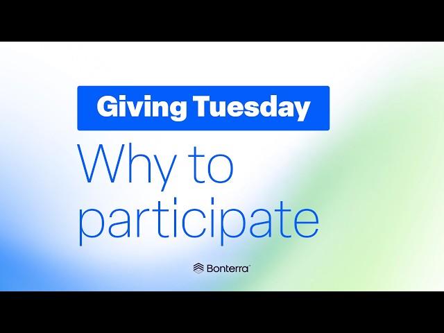 GivingTuesday Tips: Why nonprofits should participate