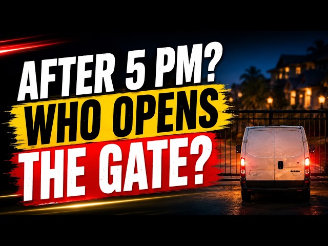 Virtual Gate Guard for HOAs: Smarter After-Hours Access Control