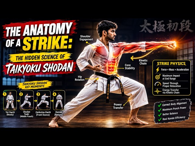 The Anatomy of a Strike: The Hidden Science of Taikyoku Shodan