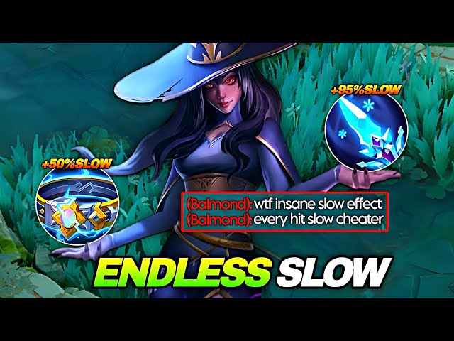 ALICE SUPER SLOW IS BACK! THIS UNLI SLOW BUILD MAKES EVERY ENEMY HELPLES | BUILD & EMBLEM | MLBB2026