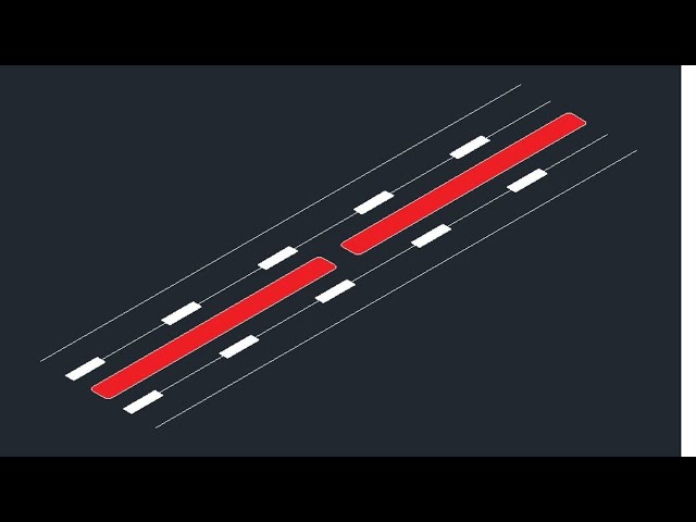 Simple Road Design Tutorial in AutoCAD 2D