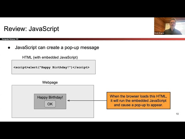 [CS161 FA25] XSS, UI Attacks, SQL Injection, and CAPTCHAs