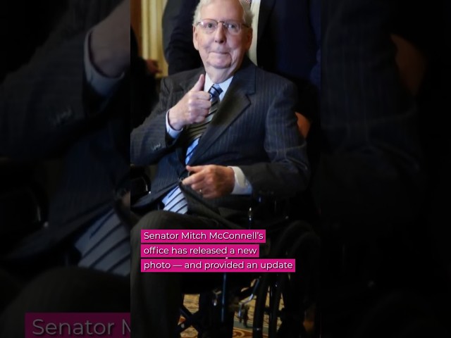 Mitch McConnell Releases New Photo, Not ‘Medically Cleared’ to Leave Rehab and Return to Senate