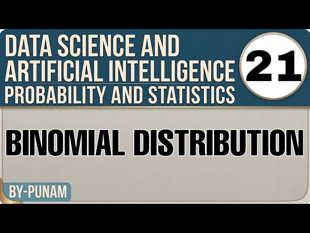 Binomial Distribution | ONE SHOT VIDEO | Solved examples | All Competitive exams | Statistics by ...