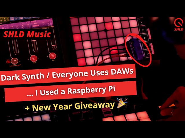 [New Year GIVEAWAY] Dark Synth with Raspberry Pi MIDI Sequencing
