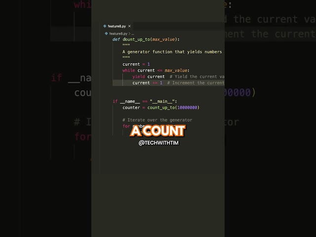 Python Functions: Generators & Yield Keywords