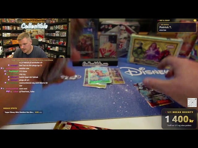 Collectible.no | Pokemon, One Piece, Topps, Riftbound | Rip & Ship Live Stream (18+)