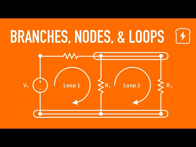 What are Branches, Nodes, and Loops with Series and Parallel Components? | Basic Electronics