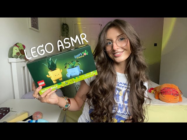 ASMR LEGO build with me! Happy Plants set🪴