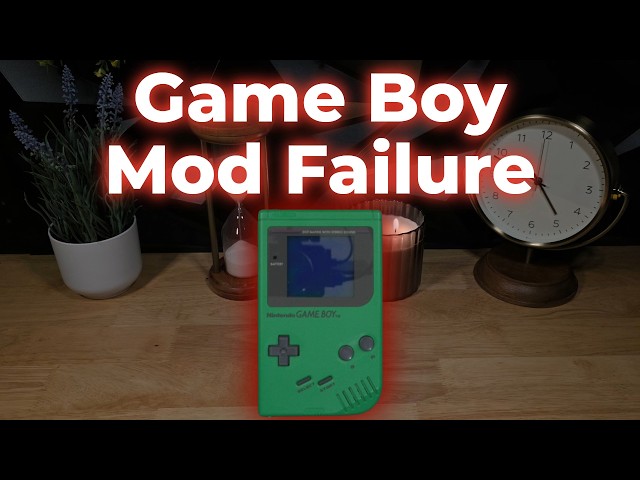 Can I Save a Failed Game Boy Mod?