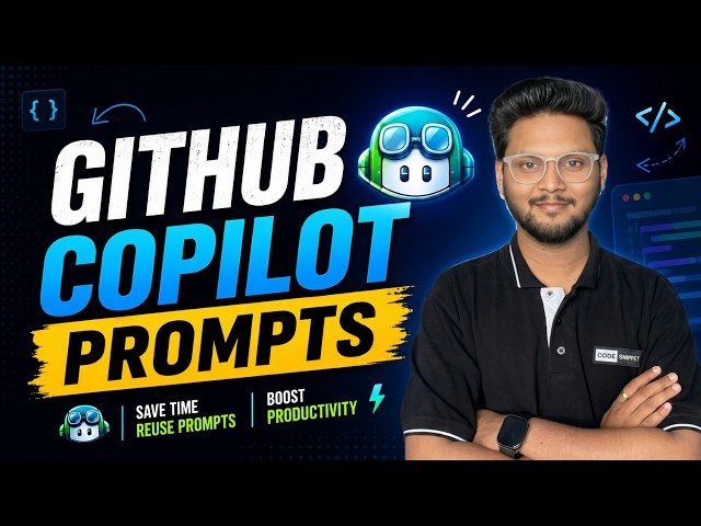 🚀GitHub Copilot Prompt Files Explained | Prompts vs Instructions