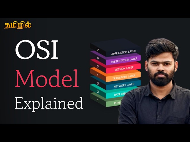 OSI Model Explained in Tamil | 7 Layers of OSI Model | Networking Basics for Beginners | Simply Byte