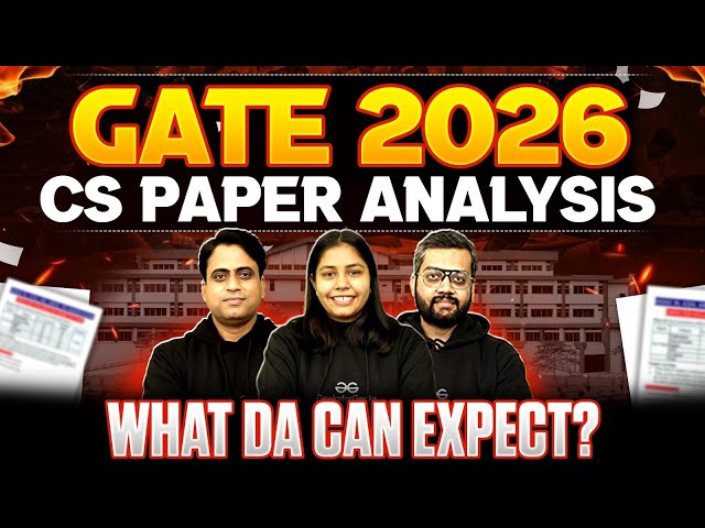GATE 2026 CS & IT Paper Analysis | Shocking Paper By IIT Guwahati