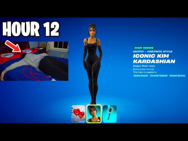 I Spent 12 HOURS to Win a FREE Skin...