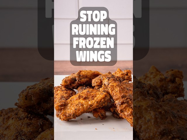 How To Make Frozen Chicken Wings Taste Amazing
