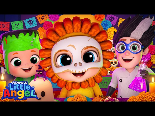 Don't Be Afraid Of Halloween 🎃 Halloween Song for Toddlers | Little Angel Nursery Rhymes & Kid Songs