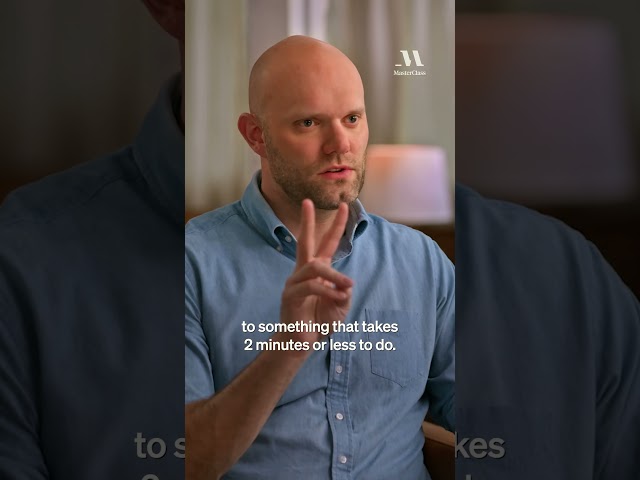 Try the 2-Minute Rule for building new habits 🤯 #jamesclear #habits