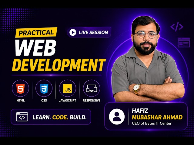 Web Development Practical Class 3 | HTML, CS Tutorial for Beginners | Learn Step by Step