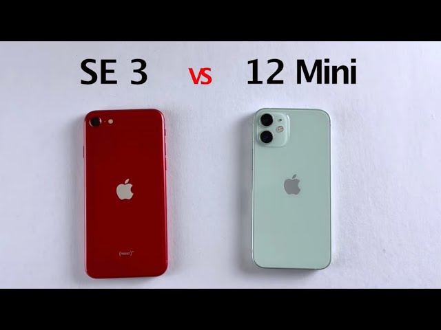 iPhone SE 3 vs 12 Mini | SPEED TEST