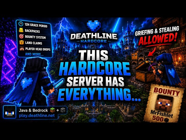 DeathLine is NOW Cross-Platform! (Java + Bedrock)