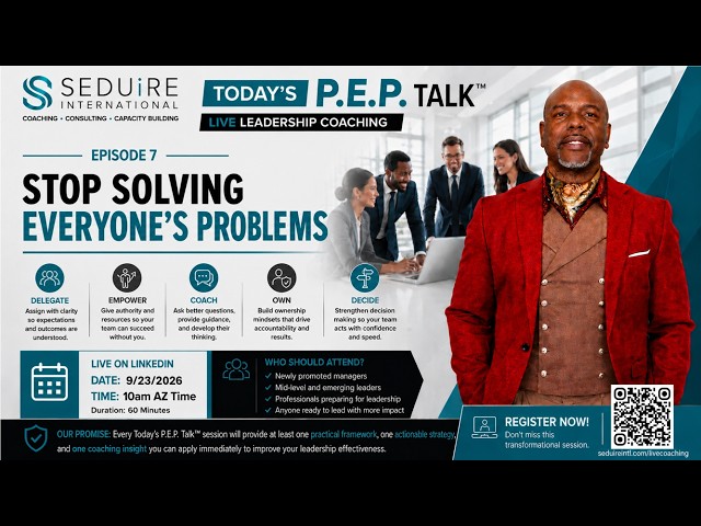 Episode 7 - Live Stop Solving Everyone's Problems
