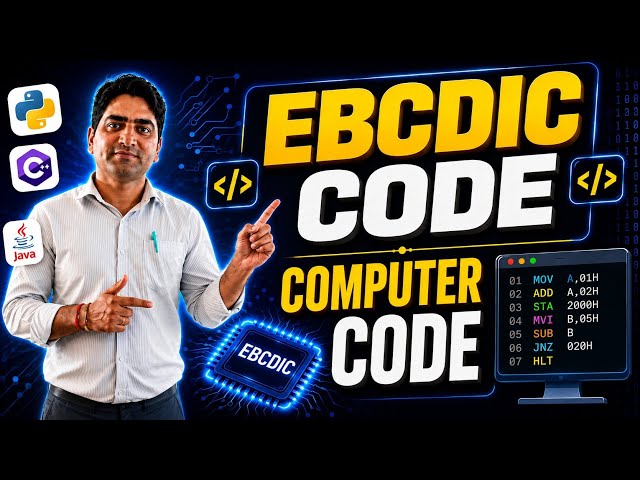 What is EBCDIC code in computer system?| EBCDIC code kya ha?| Uses and history.|full explaination.