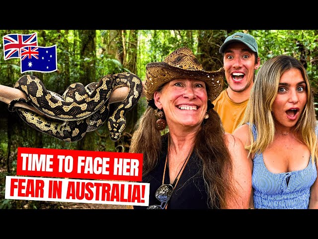 British Mum’s First Wild Snake Encounter in Australia
