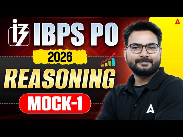 IBPS PO 2026 Reasoning | Reasoning Mock Test - 1 | Most Expected Paper by Saurav Sir