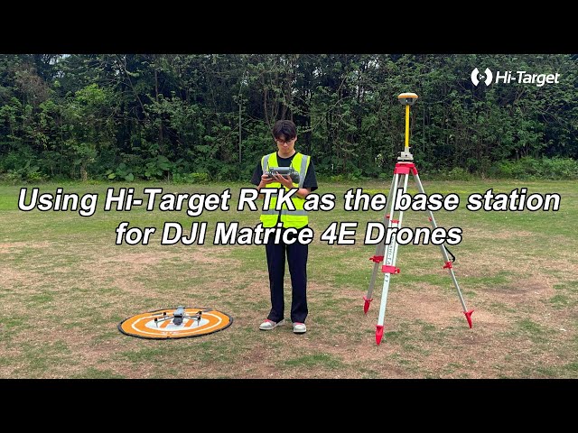 Unlock New Precision with Hi-Target RTK + DJI Drones!