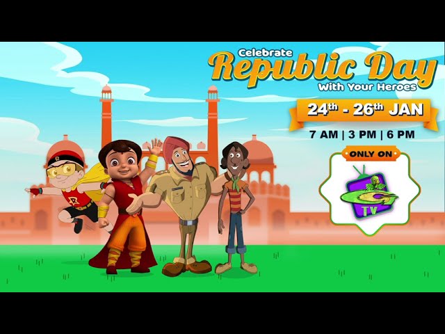 Republic Day Celebration with Super Heroes | Watch FREE Only on Green Gold TV