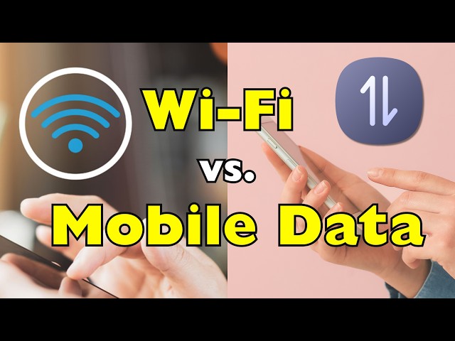 Wi-Fi vs. Mobile Data: What’s the Difference?