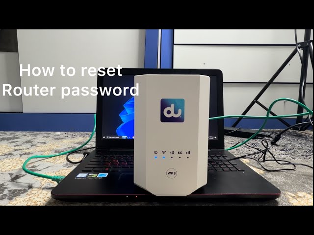 How to reset you router’s Password without having the previous one