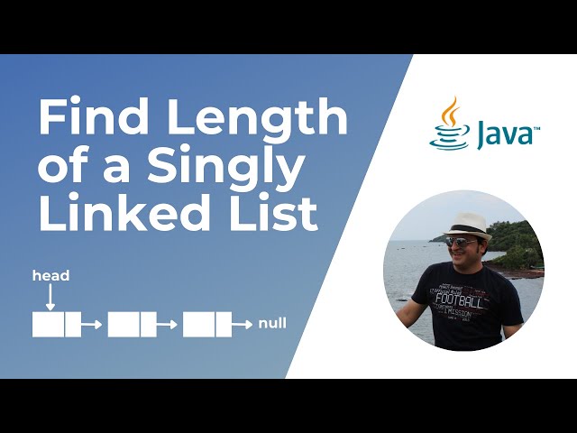 How to find length of a Singly Linked List in Java ?