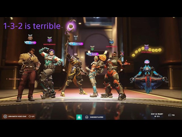 1-3-2 is terrible [Dynamic queue Overwatch 2]