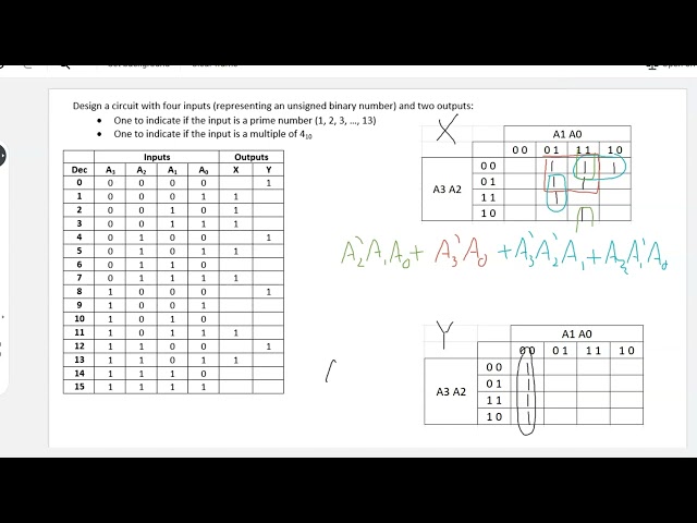 Digital Design (120 4b4) Circuit Design Example: Prime finder