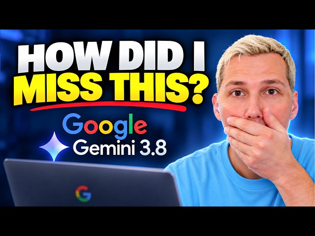 Google Just Fixed the BIGGEST Problem With AI Voice Agents (Gemini 3.8 Live Update)