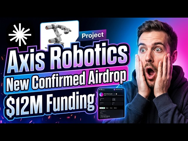 Axis Robotics Airdrop 🤖 | How to Train Robots & Earn Points | New Confirmed Airdrop