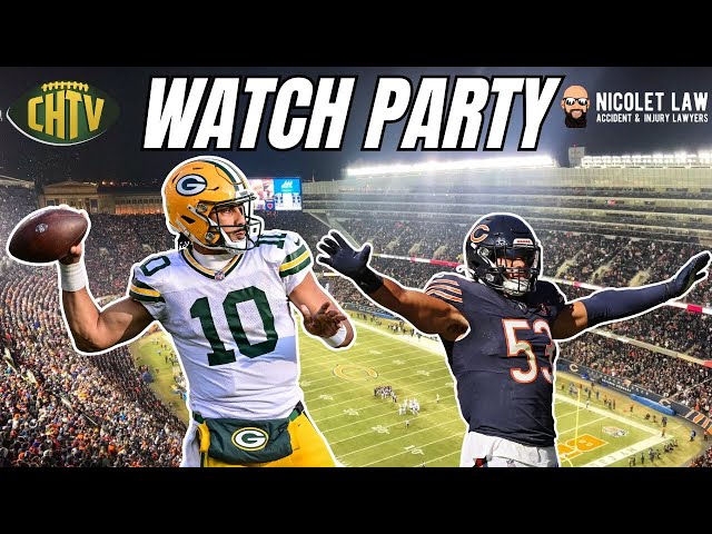 2025 CHTV Watch Party: Green Bay Packers vs Chicago Bears