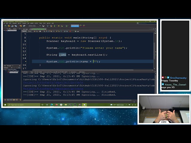CIS 1500 - Intro to Programming ( Java ) - How to code Control Statements - Fall 2021