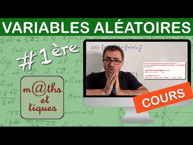 THE COURSE: Random Variables - First Year