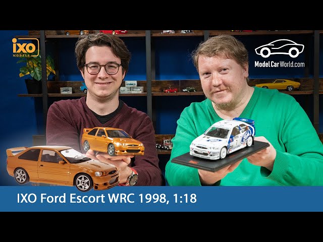 Introducing the 1998 Ford Escort WRC in stunning bronze – NEW 1:18 scale model by IXO!
