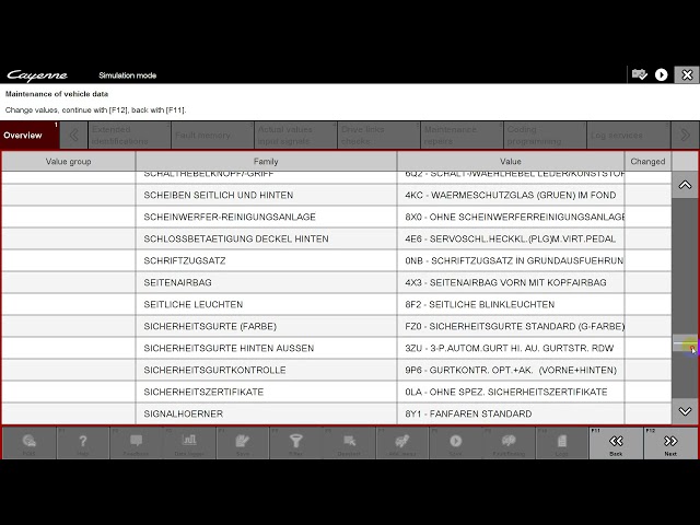 Porsche Option Change Coding with PIWIS 3