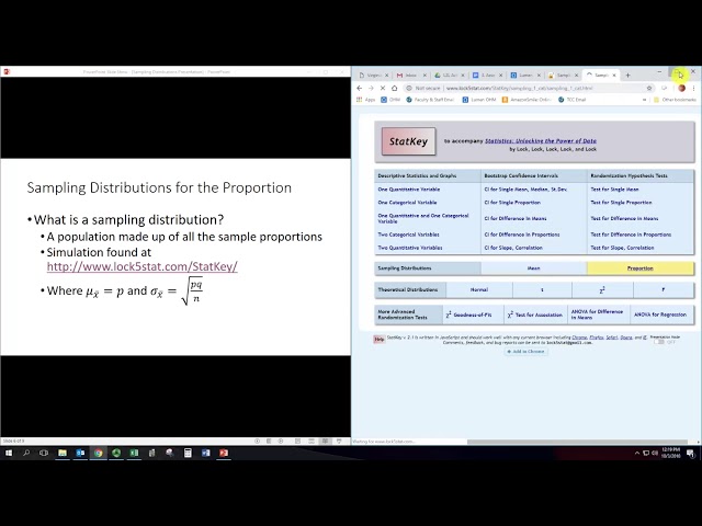 Sampling Distributions