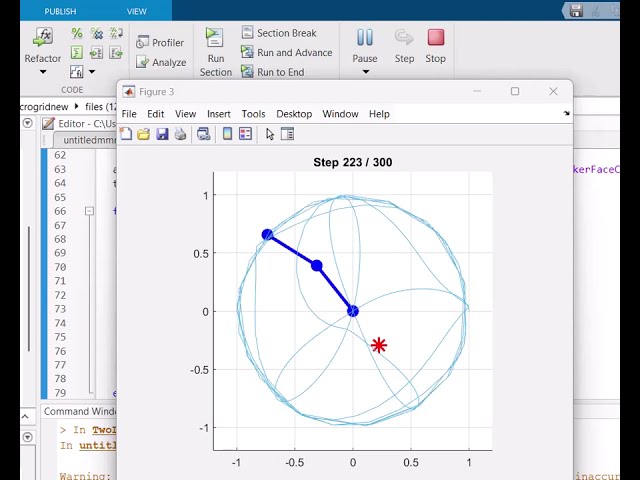 Train a Two-Link Robotic Arm with Reinforcement Learning in MATLAB Code