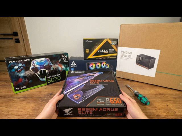 Building a Powerful Compact Gaming PC– Pure ASMR, Zero Talking
